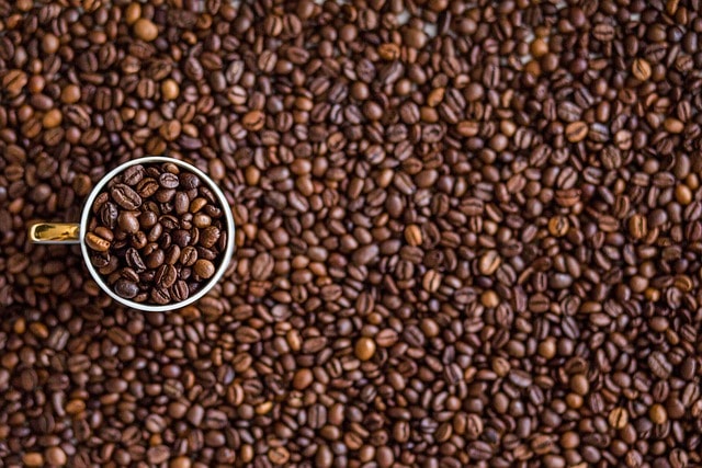coffee, coffee beans, cup, coffee cup, mug, beans, roasted, roasted coffee, roasted coffee beans, brown, caffeine, food, cafe, roast, aroma, coffee, coffee, coffee, coffee, coffee, coffee beans
