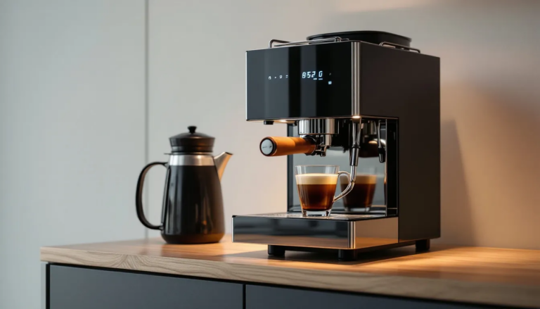 A high-end espresso machine designed for serious coffee lovers.