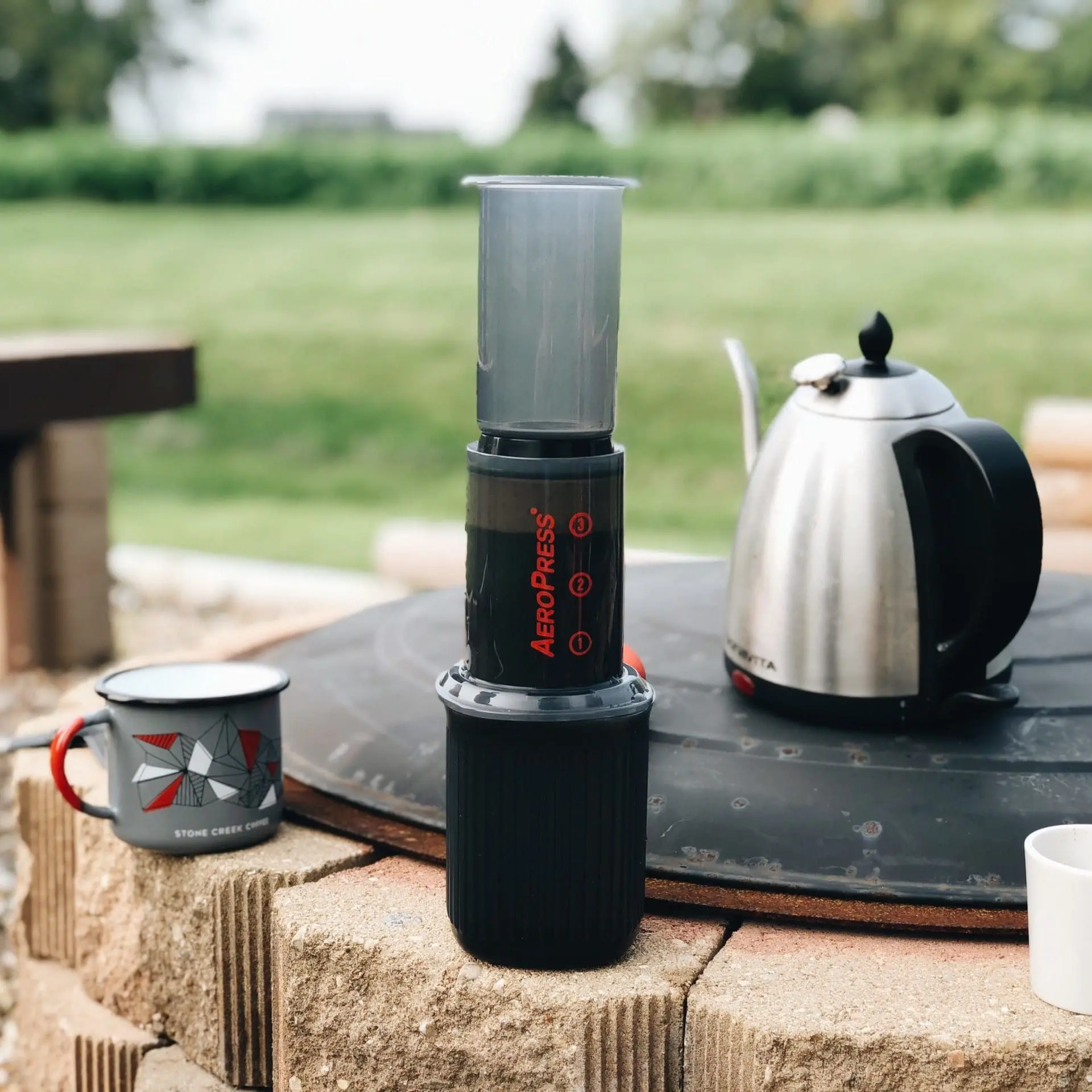 Exploring different AeroPress brewing methods.