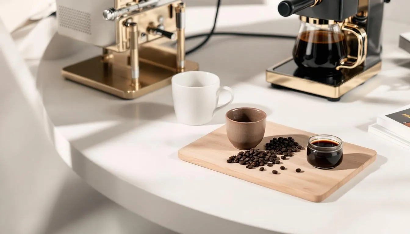 A selection of quality espresso products and gifts.